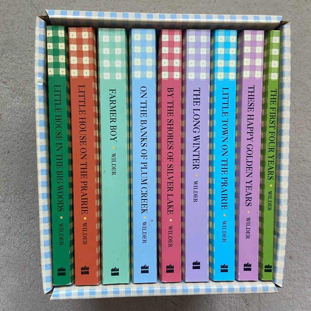 Little House Books by Laura Ingalls Wilder Box Set Paperback Scholastic